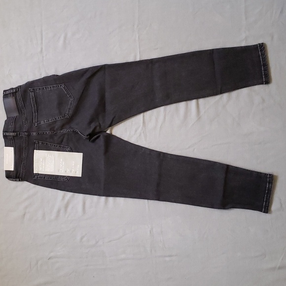 Everlane NWT The High-Rise Skinny Jean Black Women's 28 - Picture 7 of 9